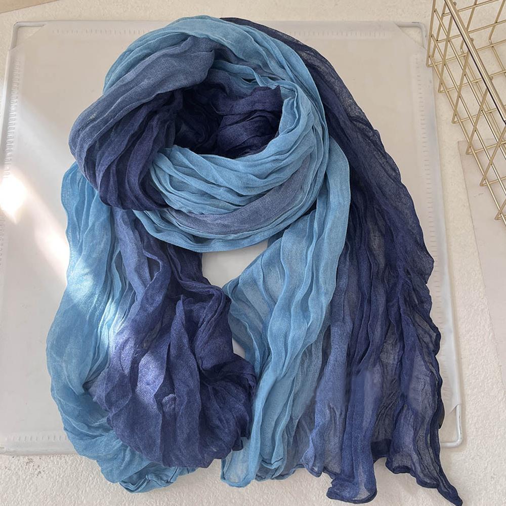 Winter Clothing Fashion - Sciarpa in cotone e lino a