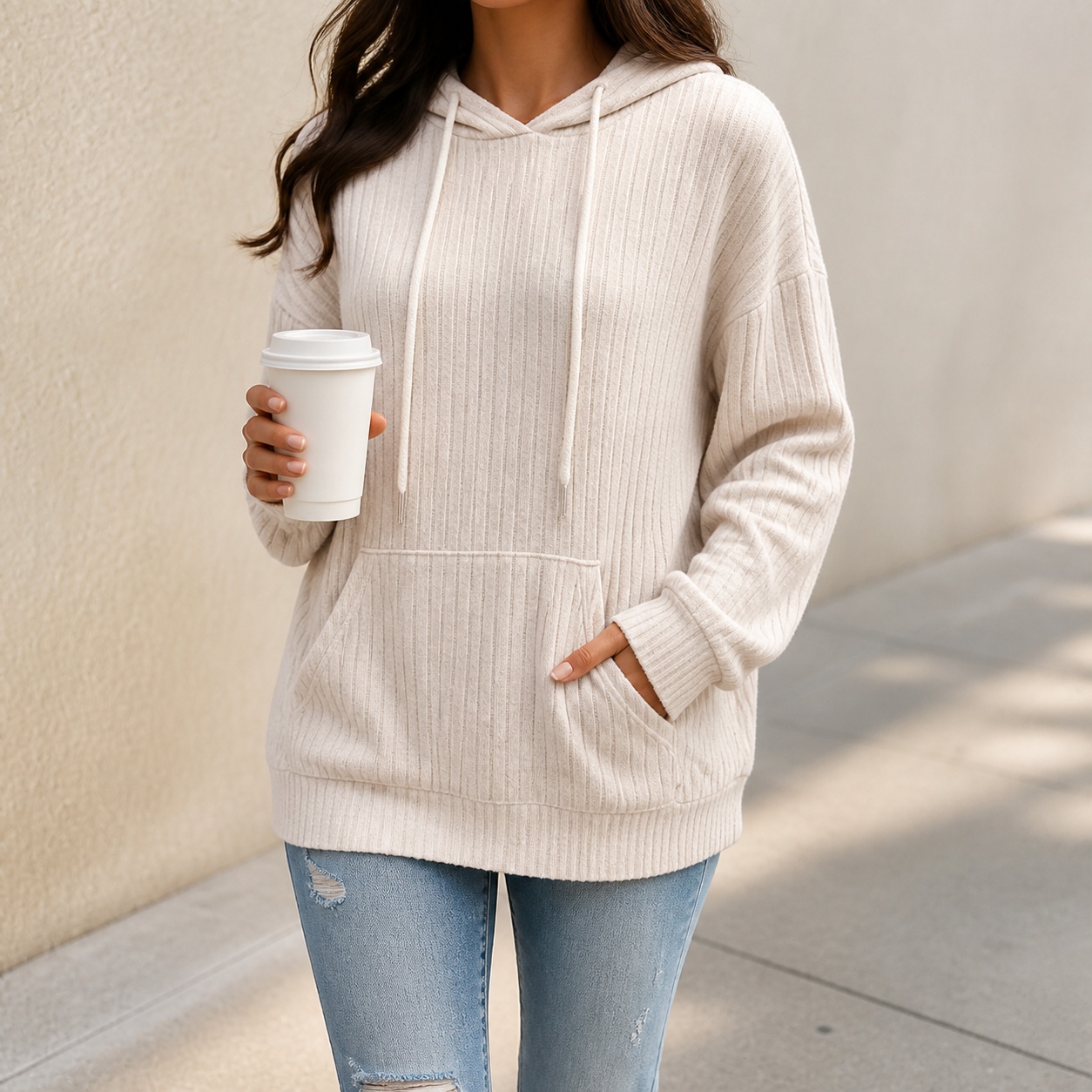 Winter Clothing Types - Abbigliamento Invernale da Donna, Felpa con