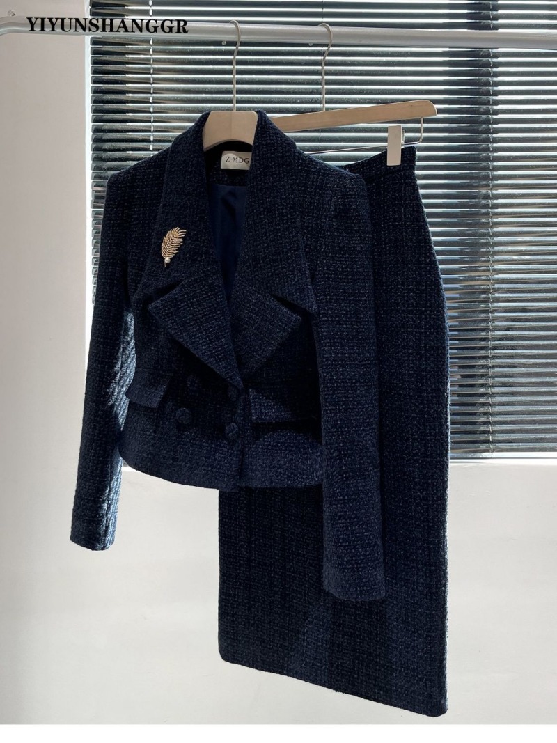Winter Clothing Color - Nuovo autunno inverno tweed abito da