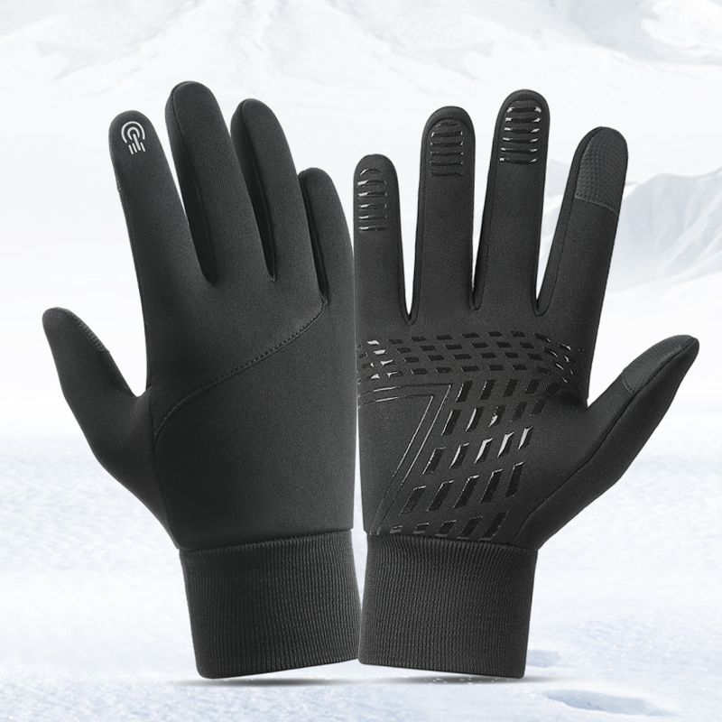 Waterproof Mitten Ski - Guanti da ciclismo per uomo donna