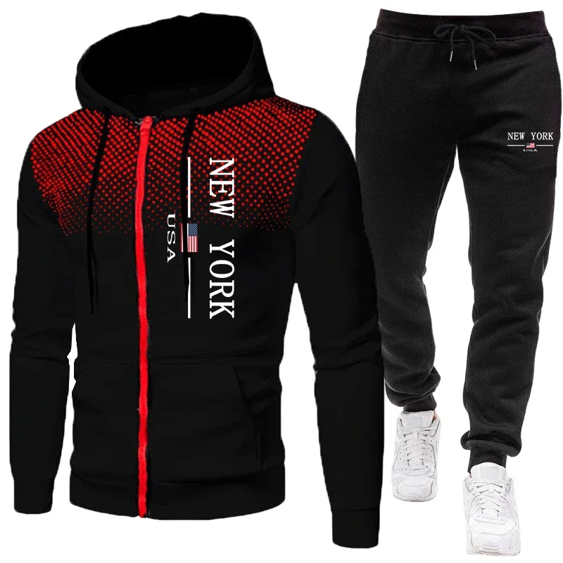 Quality Winter Clothing - Giacca da Uomo, Tuta Sportiva Casual