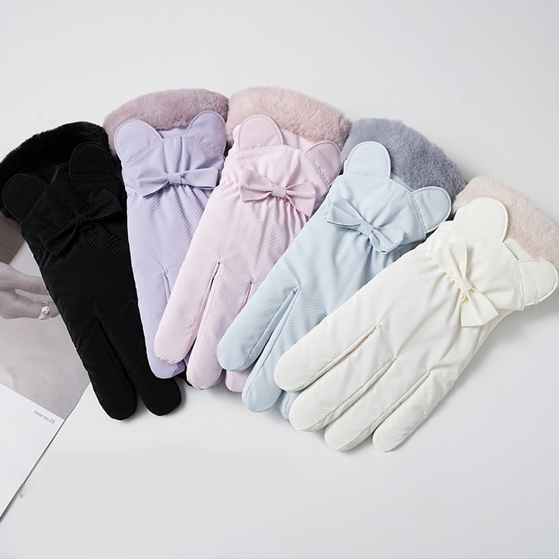 Waterproof Mitten Ski - Guanti invernali caldi da donna più
