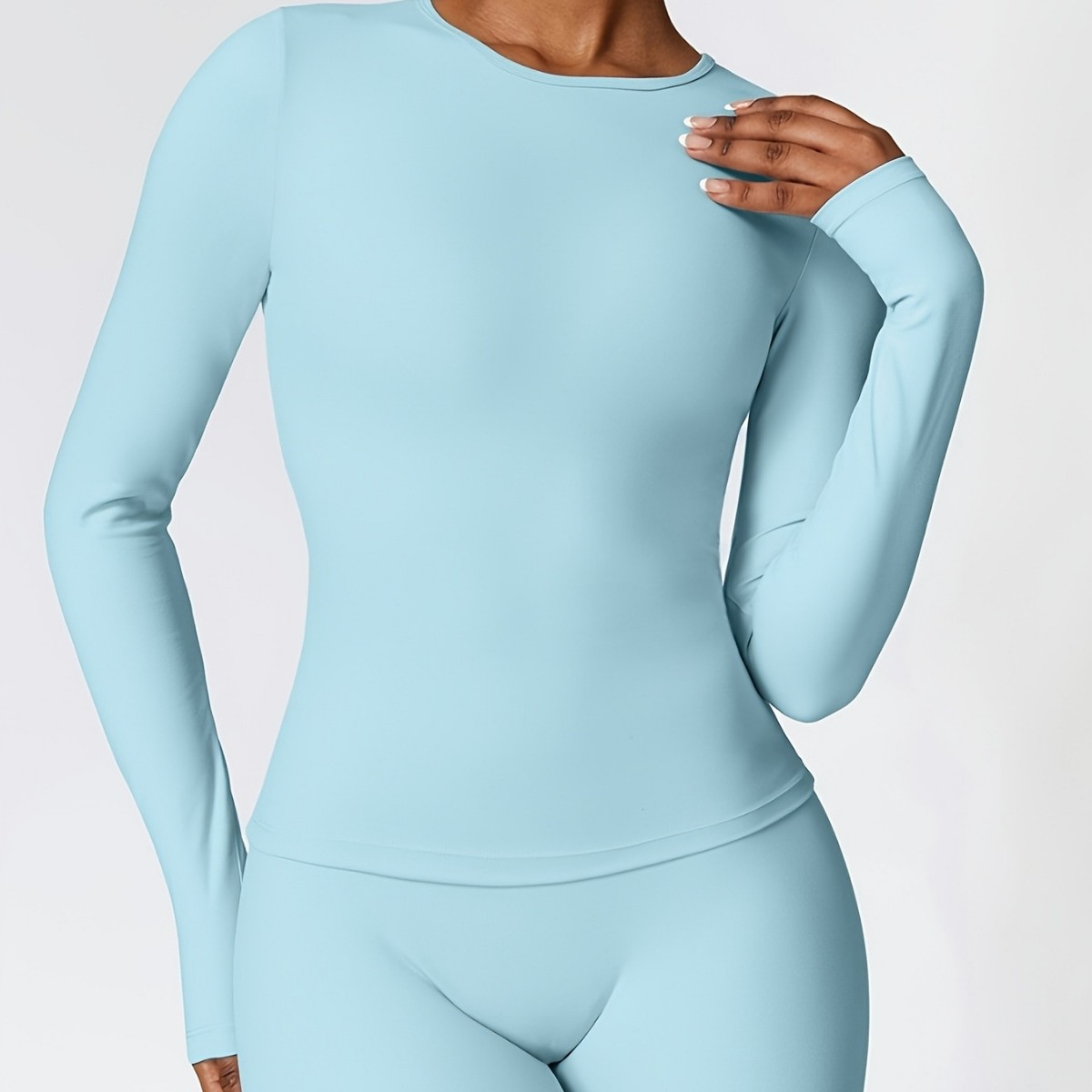 Tuta da yoga aderente a manich - Winter Clothing Color recensione e prezzo