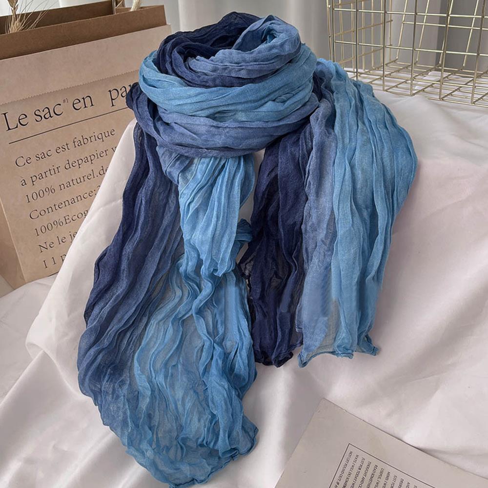 Sciarpa in cotone e lino a gra - Winter Clothing Fashion recensione e prezzo