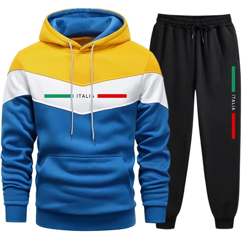 Tuta da uomo con cappuccio, di - Winter Clothing For Men recensione e prezzo