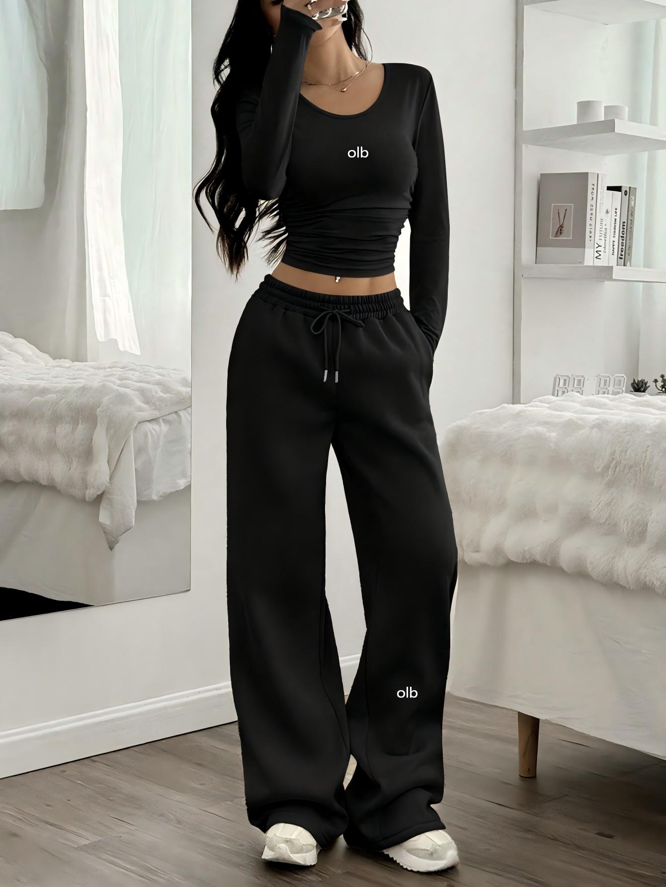 Pantaloni casual a gamba larga - Winter Clothing Color recensione e prezzo