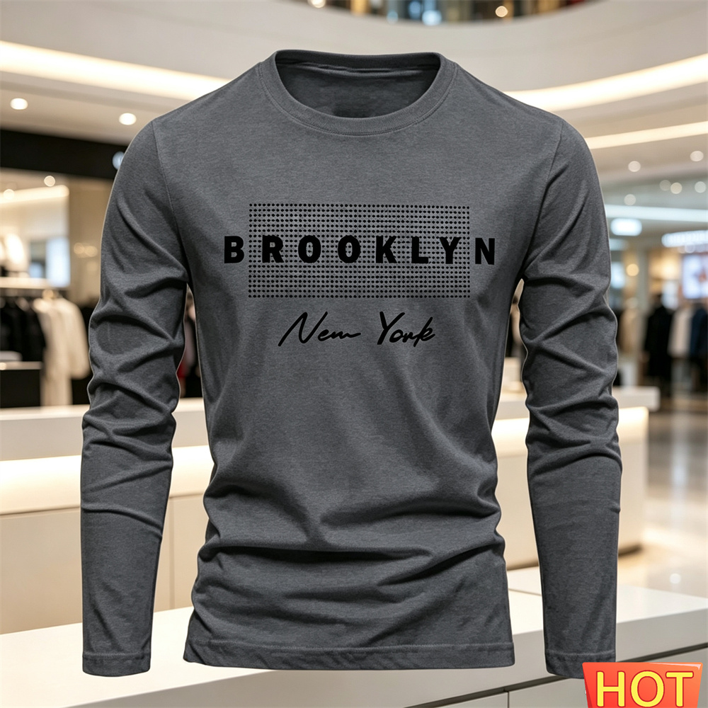 T-shirt casual da uomo in coto - Winter Clothing For Men recensione e prezzo