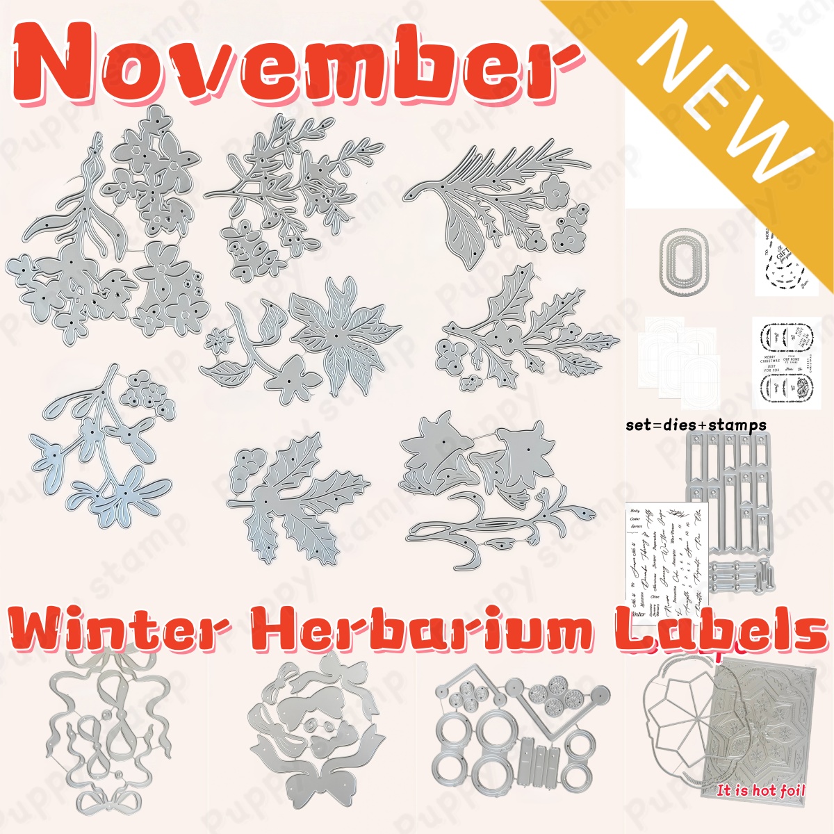 Etichette per erbario invernal - Winter Clothing Label recensione e prezzo